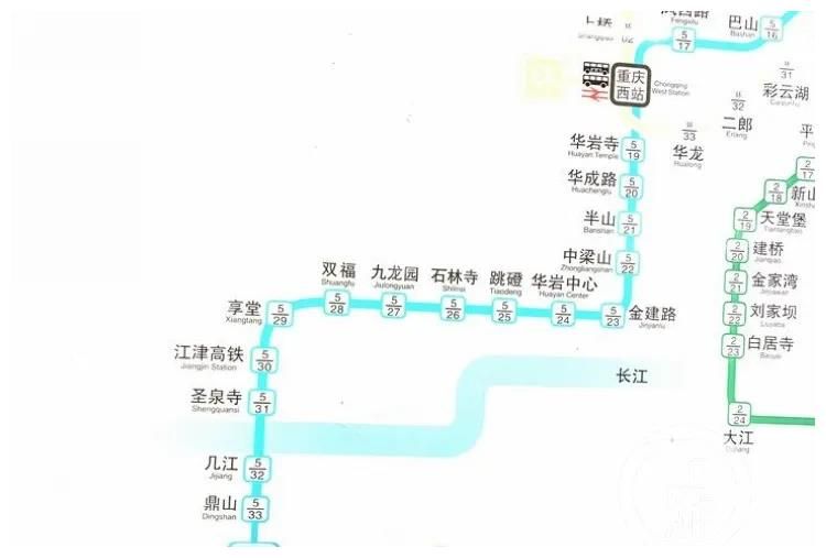 重庆轻轨的路线（重庆轻轨路线查询）
